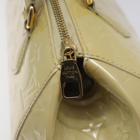 LOUIS VUITTON Monogram Vernis Sherwood PM Hand Bag Broncorail M91491 - Picture 15 of 16